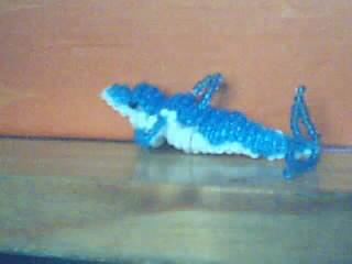 dauphin bleu et blanc